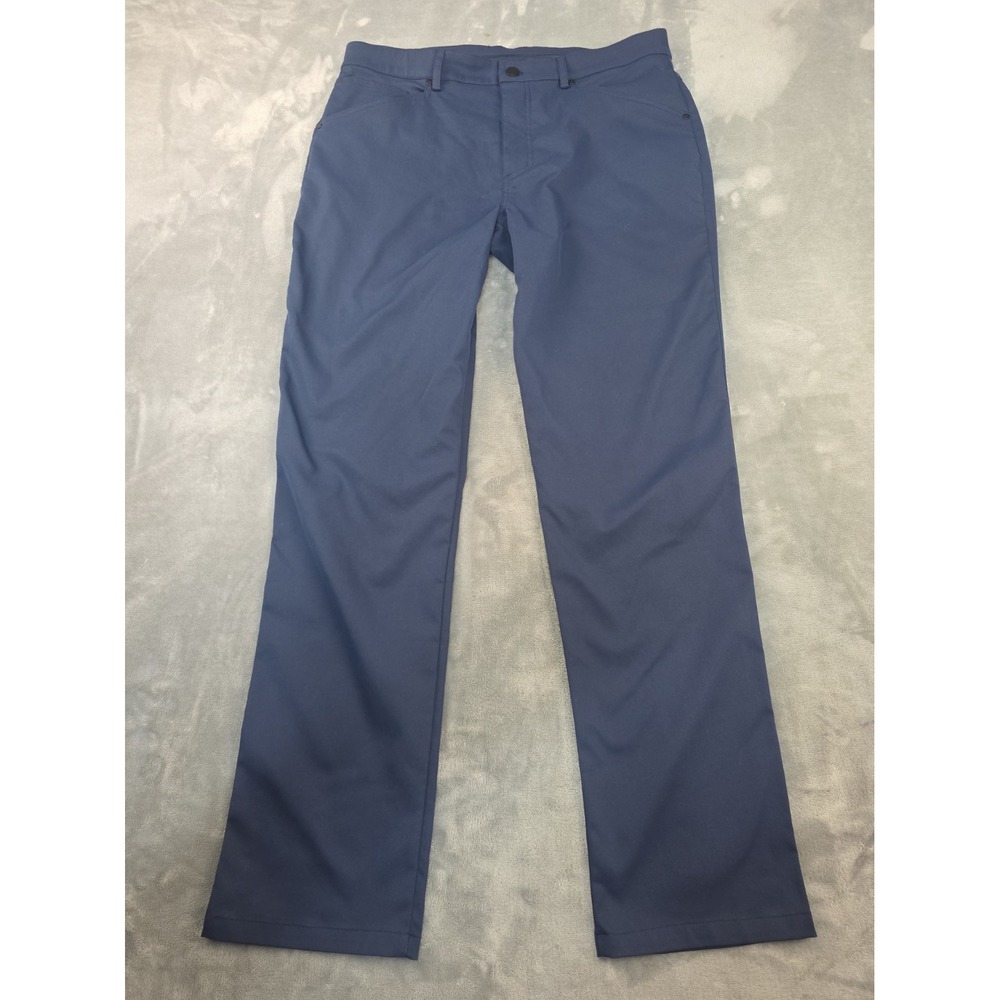 Myles Athleisure Golf Pants Men's Size 36x32 Navy Blue